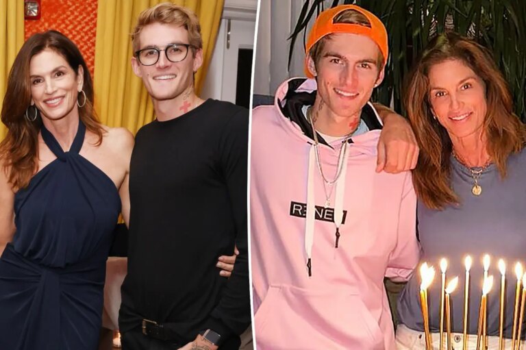 Cindy Crawford hailed son Presley as a ‘warrior’ in rare comment on his addiction battle