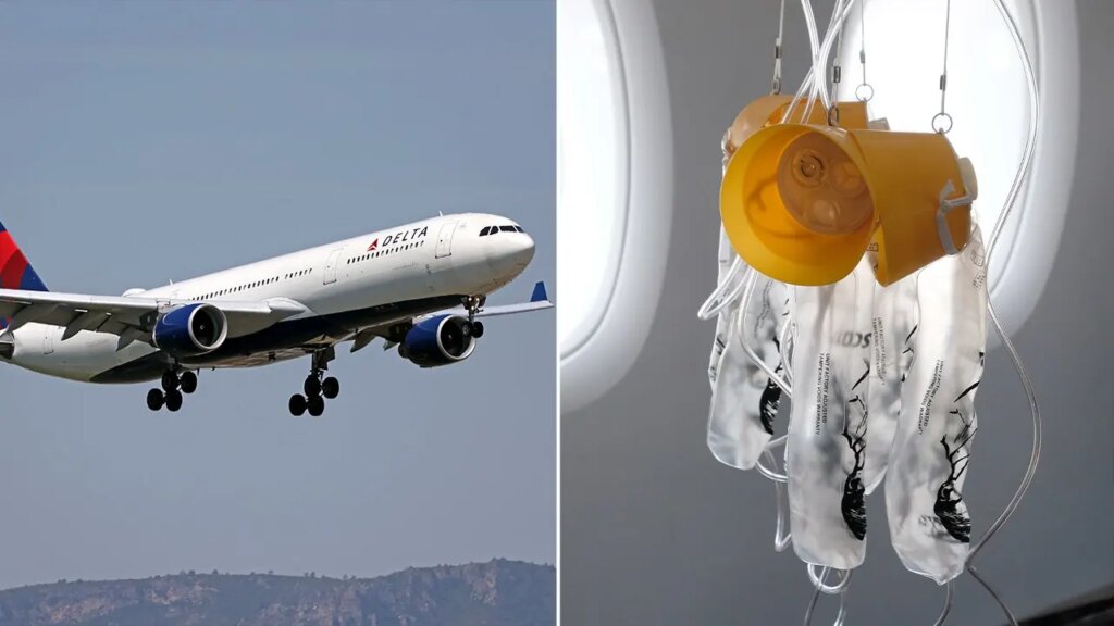 Delta Air Lines oxygen masks deploy amid scary pressurization issue on flight