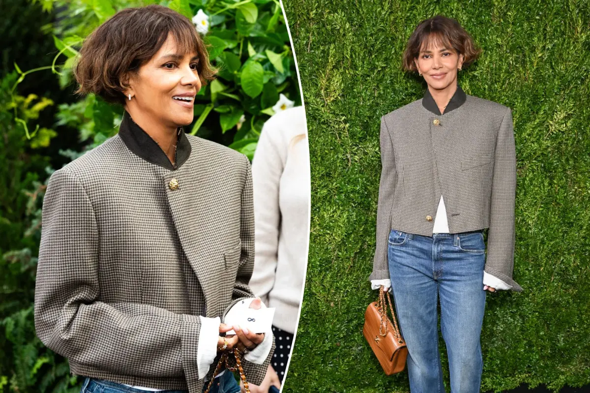 Halle Berry wore these on-sale Mother jeans with Chanel