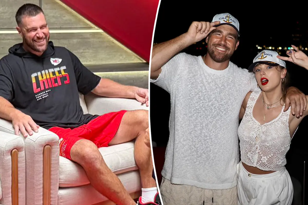 Travis Kelce calls Taylor Swift wedding ‘best night of my life’