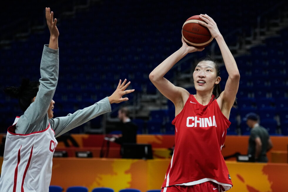 Duo standing 7-foot-3 and 6-10 will have teams looking up to China at women’s FIBA World Cup