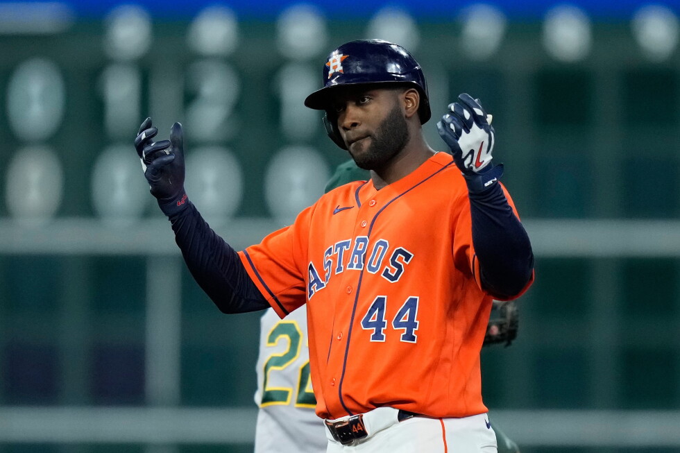 AL MVP frontrunner Yordan Alvarez has an unusual happy place: His family’s RV