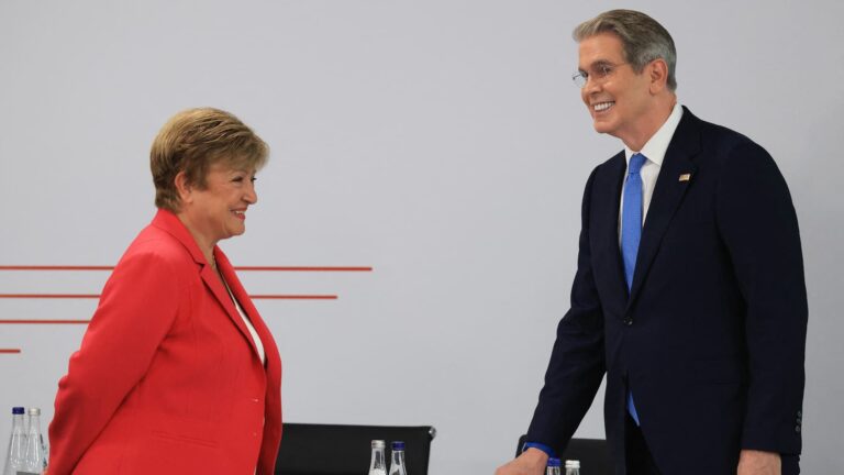 IMF chief says Scott Bessent’s growth plans won’t tame U.S. debt