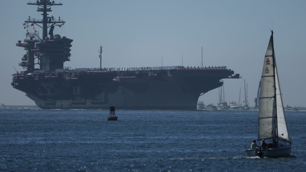 Iran ‘counting the moments’ until it can attack American warships