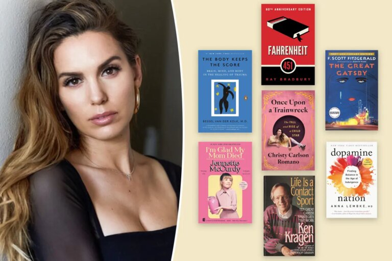 Christy Carlson Romano shares her six favorite books