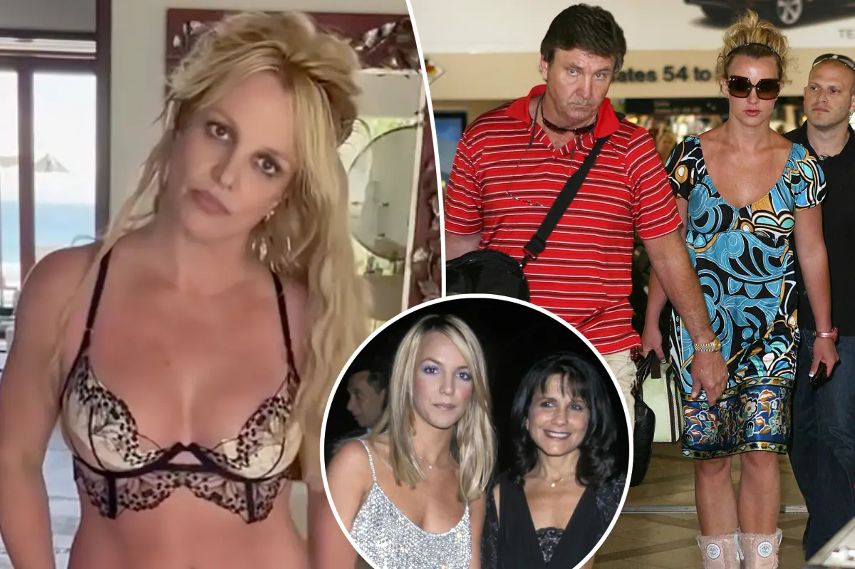 Lingerie-clad Britney Spears blasts parents over conservatorship