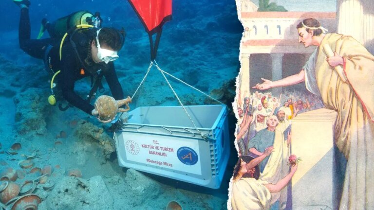 Roman shipwreck off Turkey yields luxury ceramics prized by Cicero