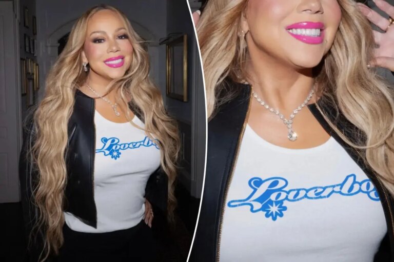 Mariah Carey launches new ‘Glitter’ merch in $1.5 million diamond necklace