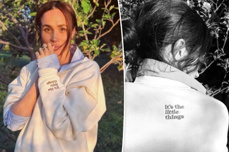 Meghan Markle launches charity sweatshirt collaboration