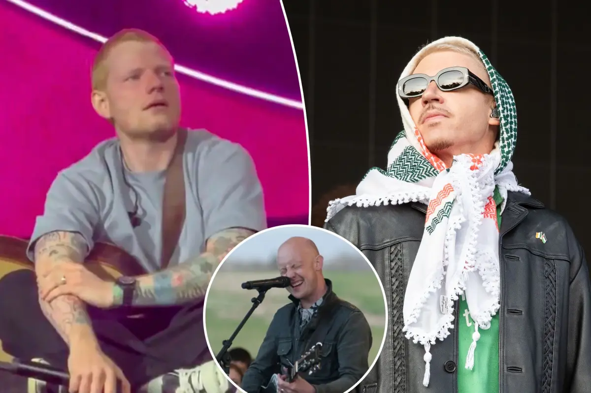 Ed Sheeran enlists The Fray frontman Isaac Slade as suprise act in Atlanta after Macklemore controversy