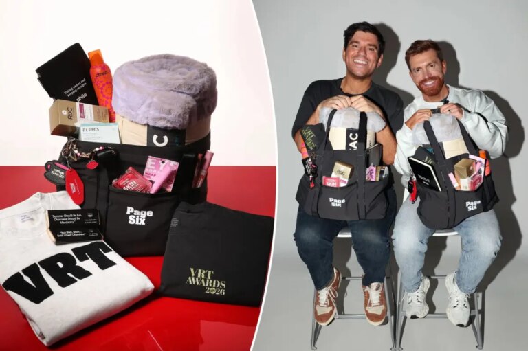Inside the VRT Awards 2026 gift bags: Merch, makeup and more