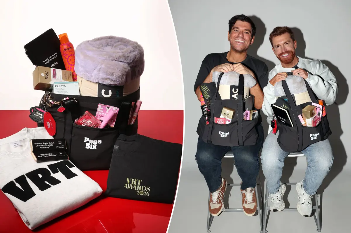 Inside the VRT Awards 2026 gift bags: Merch, makeup and more